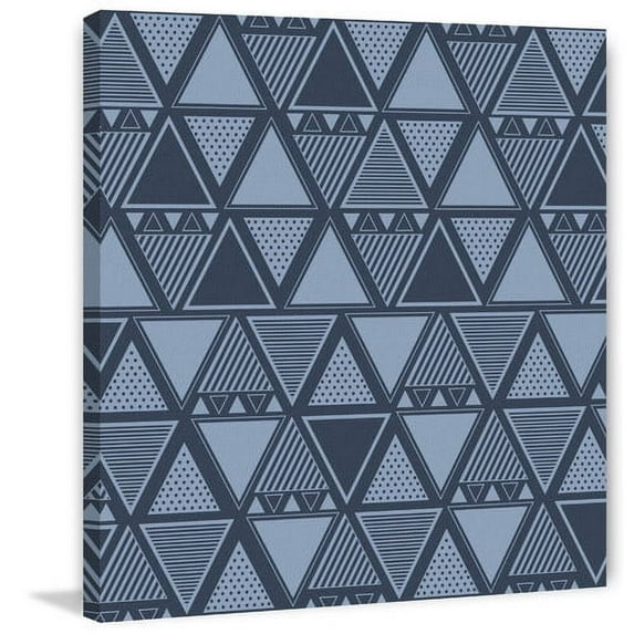 "Intuitive Continuation" Painting Print on Wrapped Canvas