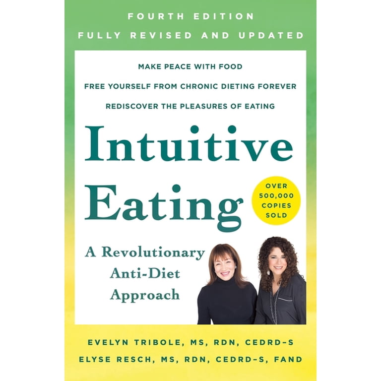 洋書 INTUITIVE EATING Evelyn Tribole, Intuitive Eating, 4th Edition, Anti-Diet Approach