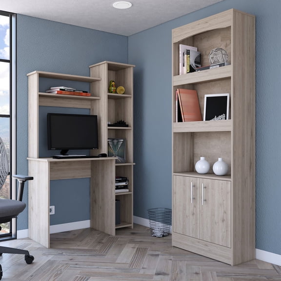 Intuitive Interlocking & Precise Holes - Home Office Assembly with Easy and Error-Free Installation