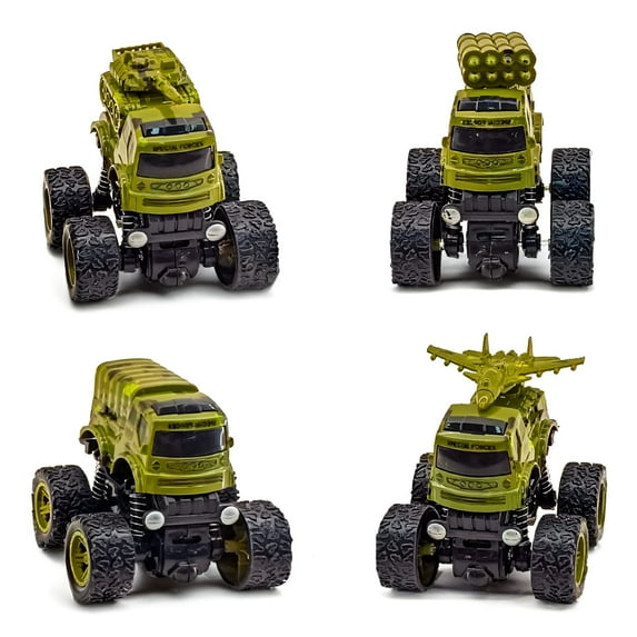 Inu, Monster Truck, Kids Toy, Kids Car, Toy Truck - Military