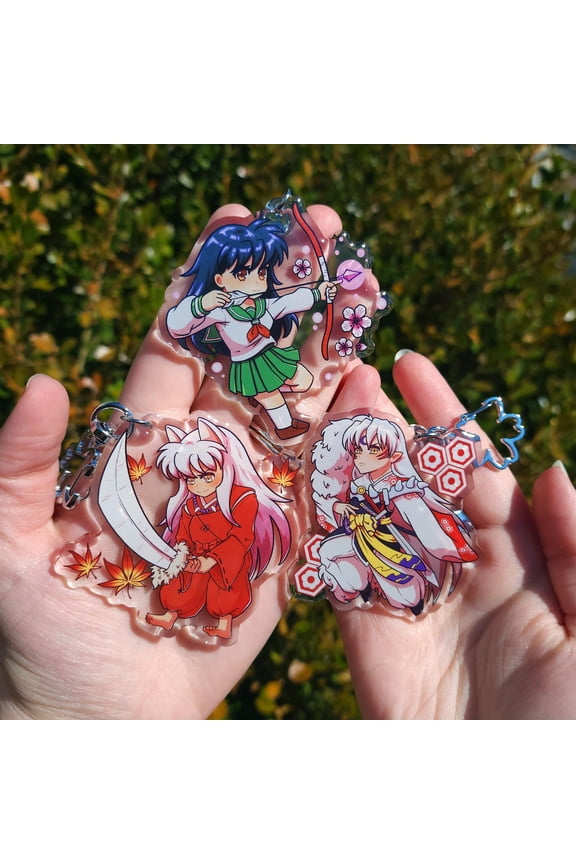 Inu Demon Anime Acrylic Keychain