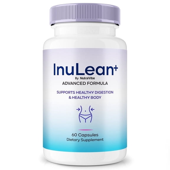 InuLean+  Natural Daily Pill Formula Designed to Align with Fitness Goals, Support an Active Lifestyle & Body Balance | Just 2 Easy-to-Swallow Pills Daily (60 Capsules)