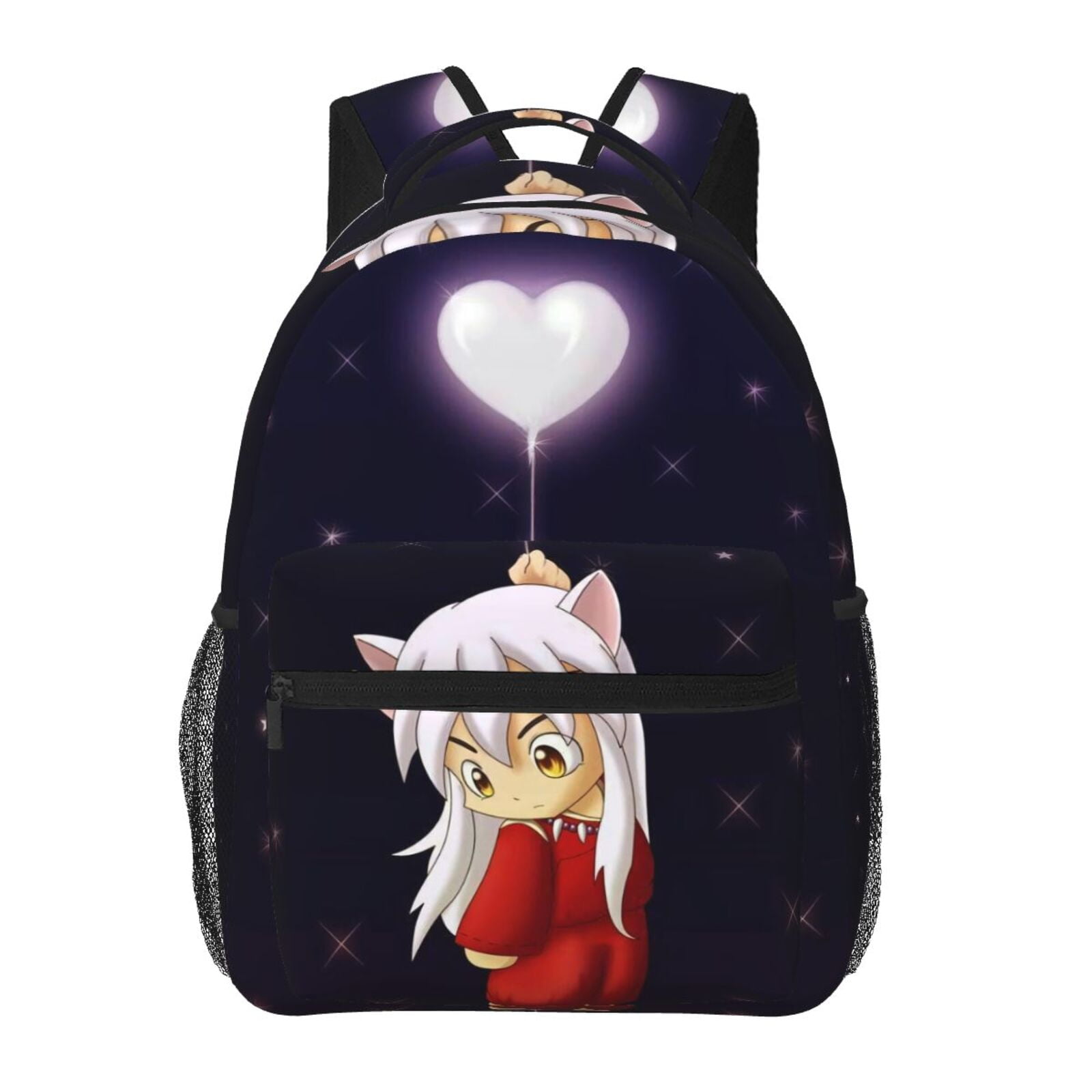 Inuyasha Backpacks All Over Print Cartoon College School Laptop