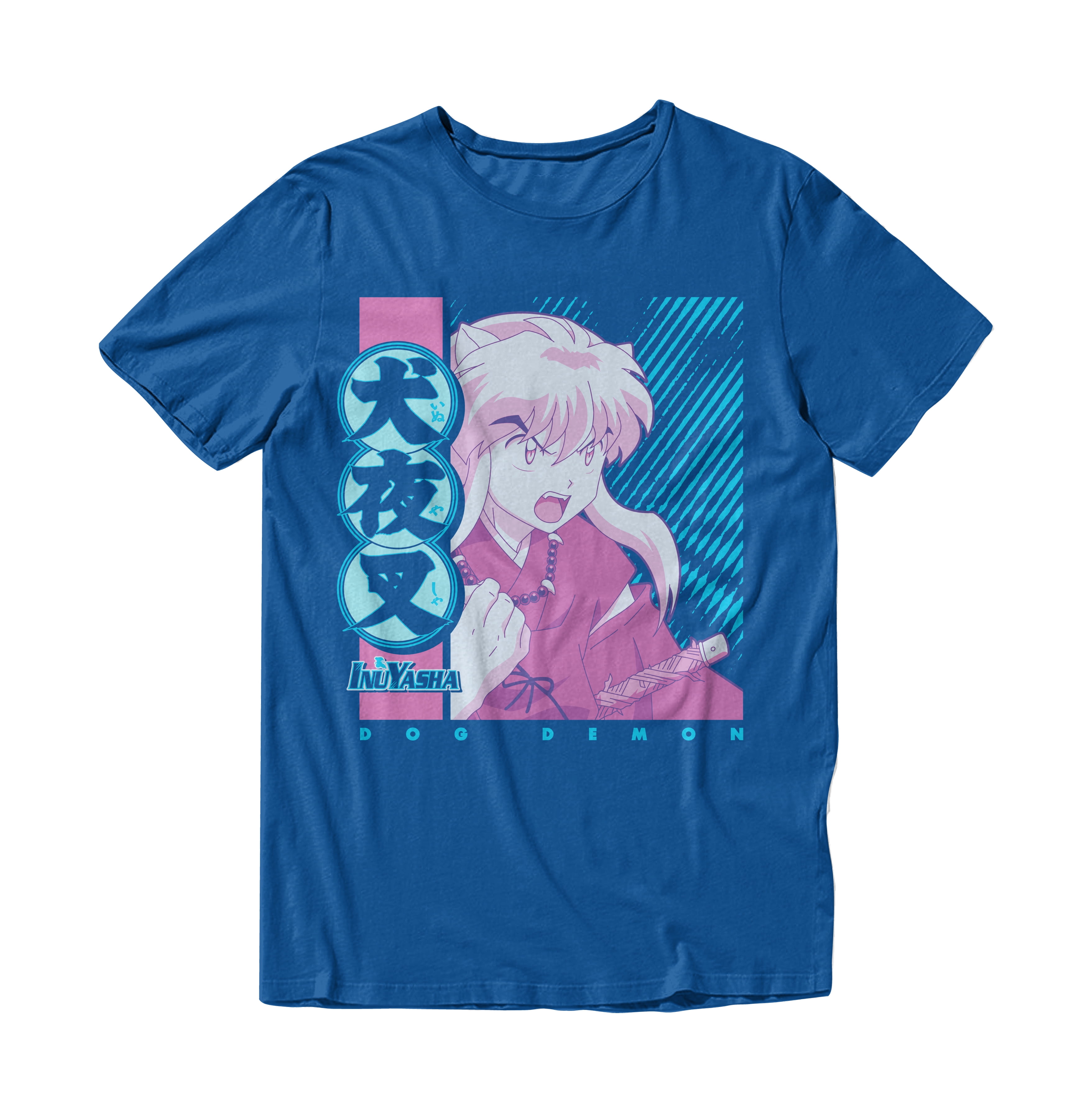 Inuyasha Dog Demon Anime Manga Mens and Womens Short Sleeve T