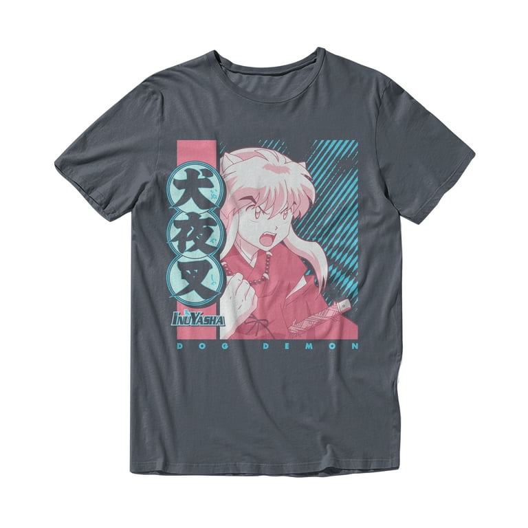 Inuyasha Dog Demon Anime Manga Mens and Womens Short Sleeve T