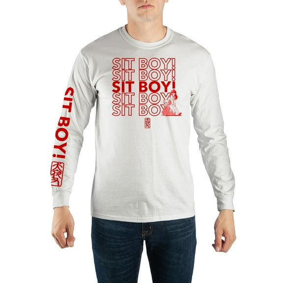 Inuyasha Long Sleeve Tee-Large