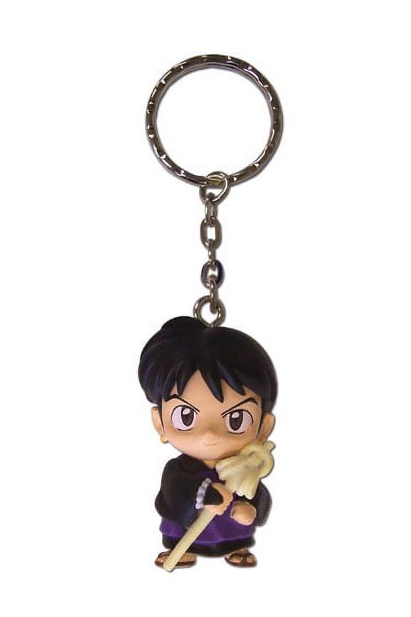 Inuyasha Miroku Super Deformed 3D Keychain