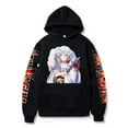 thumbnail image 1 of Inuyasha Sesshomaru Hoodie Streetwear Long Sleeve Pullover Harajuku Anime Printed Casual Sweatshirt, 1 of 2