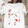 thumbnail image 1 of Inuyasha Sesshomaru Red Moon Anime Manga Demon Brother Art Unisex T-Shirt, for men & women, up to size 5XL., 1 of 2