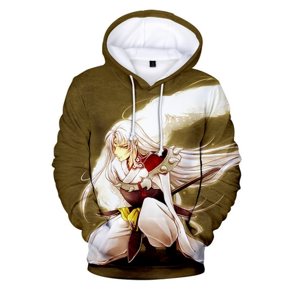 Inuyashas 3D Printe Anime Spring Autumn Cartoon Hoodies Boy Girl Fashion Casual Long Sleeve Men Women Cool Sweatshirts