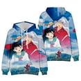 thumbnail image 1 of Inuyashas Anime Hoodies Harajuku Cartoon Crewneck Oversized Men Women Casual Style Sweatshirts, 1 of 5