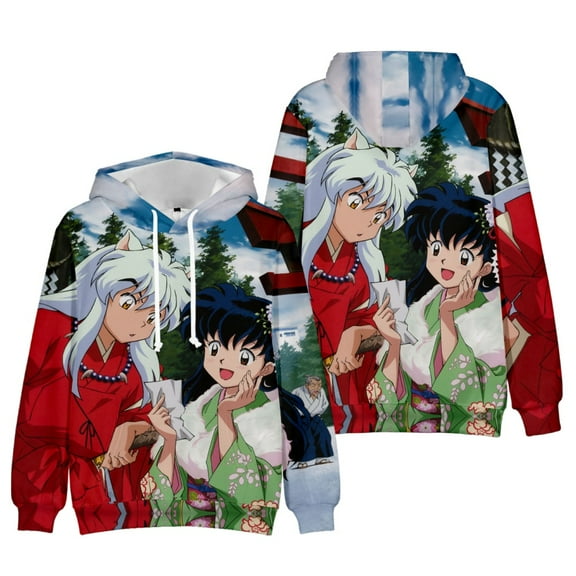 Inuyashas Hoodie 3D Printed Hoodies Sweatshirt Pullover men women spring autumn Coat Tracksuit