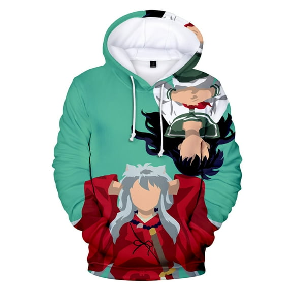 Inuyashas Hoodie Sweatshirts Men/Women Autumn Winter Hooded Tops Fashion Cartoon Anime Hoodies