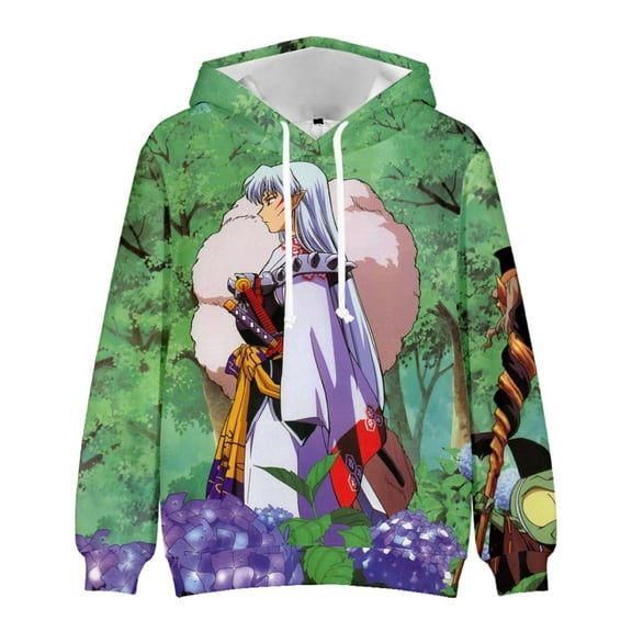 Inuyashas Hoodie Women's Men's 3D Print Anime Long Sleeve Sweatshirt Fashion Casual Hot Selling Hooded Pullovers