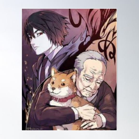 Inuyashiki Poster Wall Art, Modern Wall Decor For Living Room Bedroom, 16x24 UNFRAMED