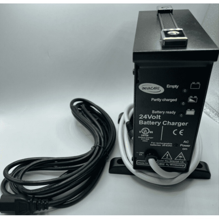 Invacare 8 Amp Offboard Wheelchair / Scooter Battery Charger #1123249 