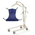 thumbnail image 1 of Invacare 9805P Personal Hydraulic Patient Body Lift Kit with R111 Large Full Body Mesh Sling, 450 lb. Weight Capacity, 1 of 9