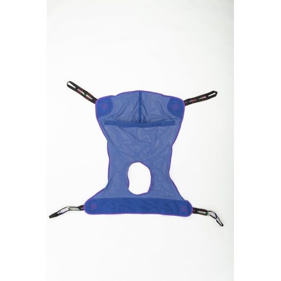 Invacare Corporation R115 Mesh Sling with Commode - Large - 210 lbs