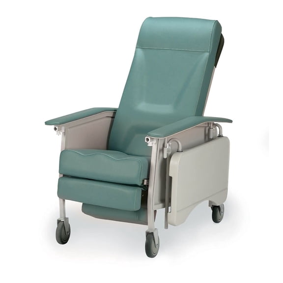 Invacare Deluxe Three Position Recliner, 19in Seat, 250lb Capacity