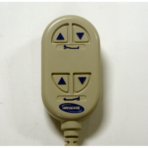 Invacare Hospital Bed Hand Control IVC Semi Electric 10 Pin Tel Plug
