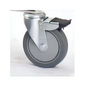 Invacare Lift Caster Assembly with Lock 5" Diameter for Mobility Equipment Replacement