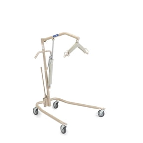 Invacare Hydraulic Patient Lift, Lightweight Transfer Chair w/450 lb Capacity & Safe Bent Mast