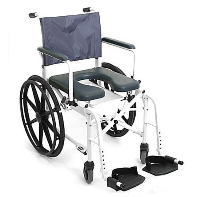Invacare Mariner Rehab Shower Commode Chair 18" Seat