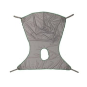 Invacare Premier Comfort Full Body Sling with Commode Opening X-Large, 550 lb Capacity, Net Fabric
