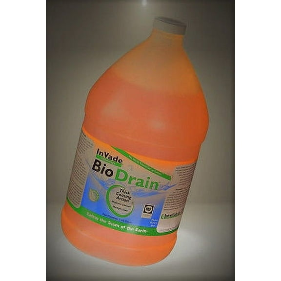 Invade Bio Drain Gel Drain Cleaner, 128 Fluid Ounce