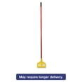 thumbnail image 1 of Invader Fiberglass Side-Gate Wet-Mop Handle, 60\", Red/Yellow, 1 of 2