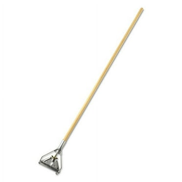 Invader Side-Gate Wet-Mop Handle, 1.13" dia x 60", Wood/Steel | Bundle of 2 Each