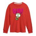 thumbnail image 1 of Invader ZIM - GIR Drinking with Slime on His Name - Toddler And Youth Short Sleeve Graphic T-Shirt, 1 of 5