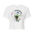 thumbnail image 1 of Invader ZIM - GIR Eating Candy - WHACHOOSAY - Juniors Cropped Cotton Blend T-Shirt, 1 of 5