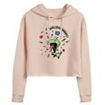 thumbnail image 1 of Invader ZIM - GIR Eating Candy - WHACHOOSAY - Juniors Cropped Pullover Hoodie, 1 of 5