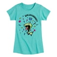 thumbnail image 1 of Invader ZIM - GIR Eating Candy - WHACHOOSAY - Toddler And Youth Girls Short Sleeve Graphic T-Shirt, 1 of 5
