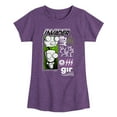 thumbnail image 1 of Invader ZIM - GIR Holding a Pig in the Air - Toddler And Youth Girls Short Sleeve Graphic T-Shirt, 1 of 5