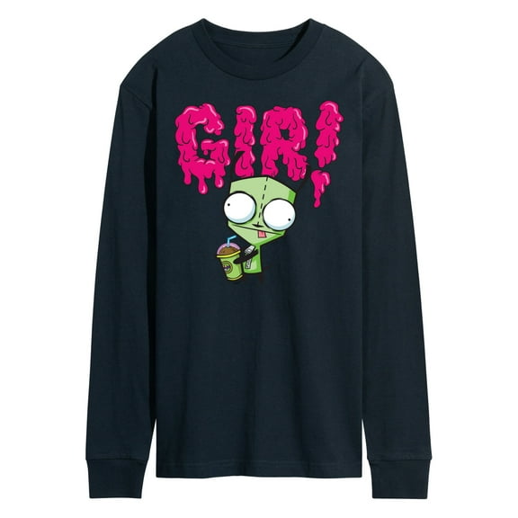 Invader ZIM - GIR - Men's Long Sleeve T-Shirt
