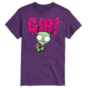 Invader ZIM - GIR - Mens Short Sleeve Graphic T-Shirt