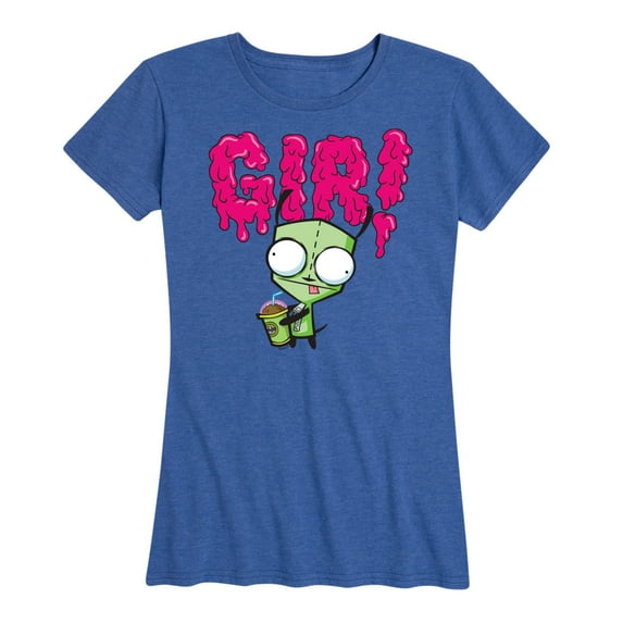 Invader ZIM - GIR - Women's Short Sleeve Graphic T-Shirt
