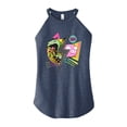thumbnail image 1 of Invader ZIM - GIR and Pig - Retro Style - Juniors High Neck Tank Top, 1 of 5