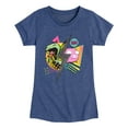 thumbnail image 1 of Invader ZIM - GIR and Pig - Retro Style - Toddler And Youth Girls Short Sleeve Graphic T-Shirt, 1 of 5