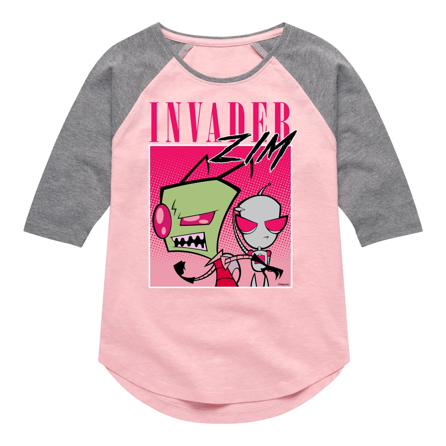 Invader ZIM - GIR and ZIM - Retro Style - Toddler And Youth Girls Short ...