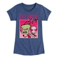 thumbnail image 1 of Invader ZIM - GIR and ZIM - Retro Style - Toddler And Youth Girls Short Sleeve Graphic T-Shirt, 1 of 5