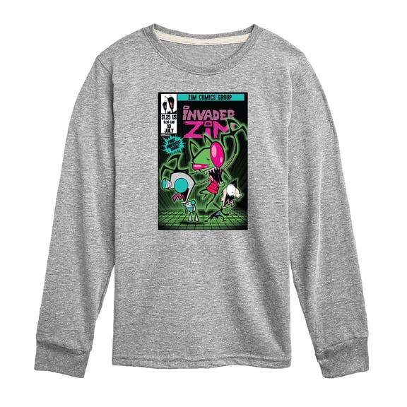 Invader ZIM - GIR and ZIM - ZIM Comics Group - First Fantastic Issue - Toddler And Youth Short Sleeve Graphic T-Shirt