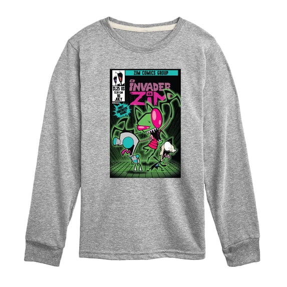 Invader ZIM - GIR and ZIM - ZIM Comics Group - First Fantastic Issue - Toddler And Youth Short Sleeve Graphic T-Shirt