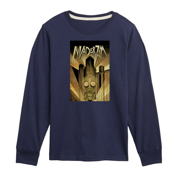 Invader ZIM - Golden Metropolis with GIR - Toddler And Youth Short Sleeve Graphic T-Shirt