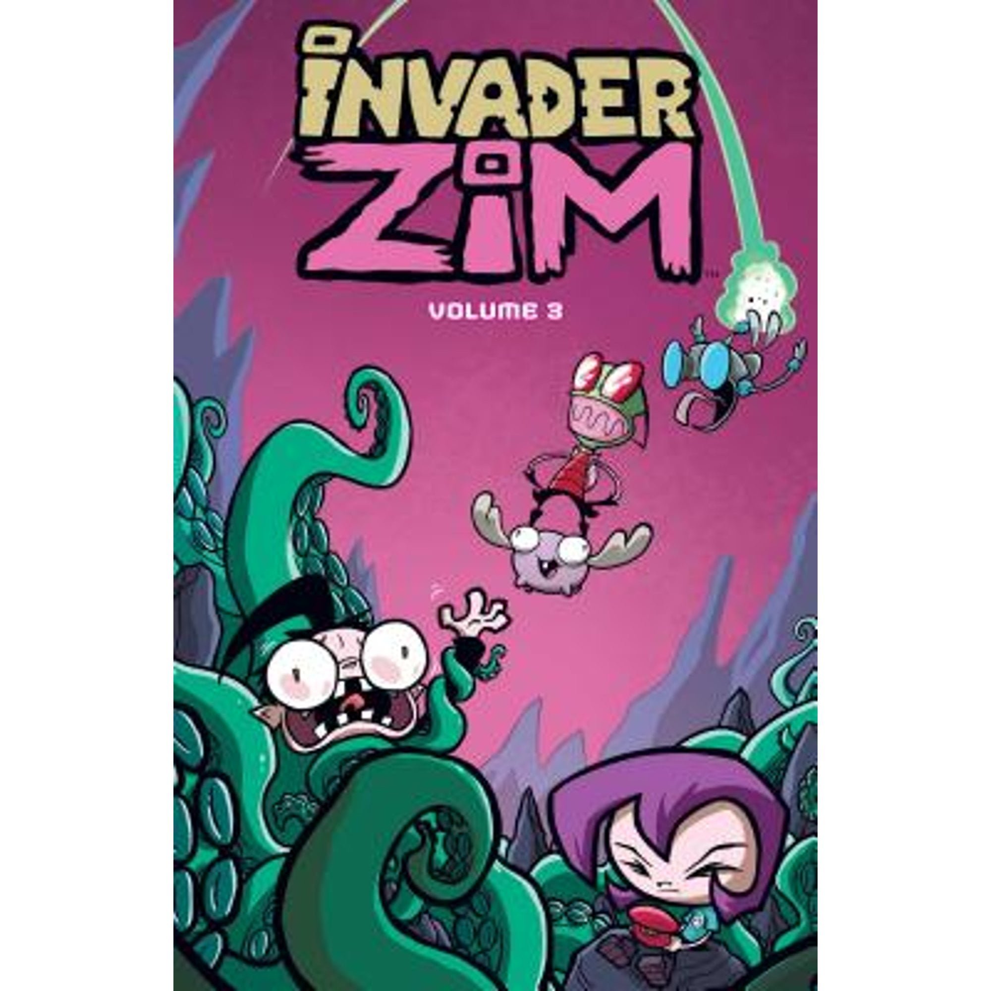 Pre-Owned Invader Zim Vol. 3 (Paperback 9781620103715) by Jhonen Vasquez, Eric Trueheart