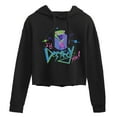 thumbnail image 1 of Invader ZIM - ZIM Screaming I'll Destroy You - Retro Style - Juniors Cropped Pullover Hoodie, 1 of 5