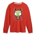 thumbnail image 1 of Invader ZIM - ZIM Sticking His Tongue Out - Retro Style Grid - Toddler And Youth Short Sleeve Graphic T-Shirt, 1 of 5