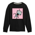 thumbnail image 1 of Invader ZIM - ZIM Sticking His Tongue Out - You Gonna Make Biscuits - Toddler And Youth Short Sleeve Graphic T-Shirt, 1 of 5